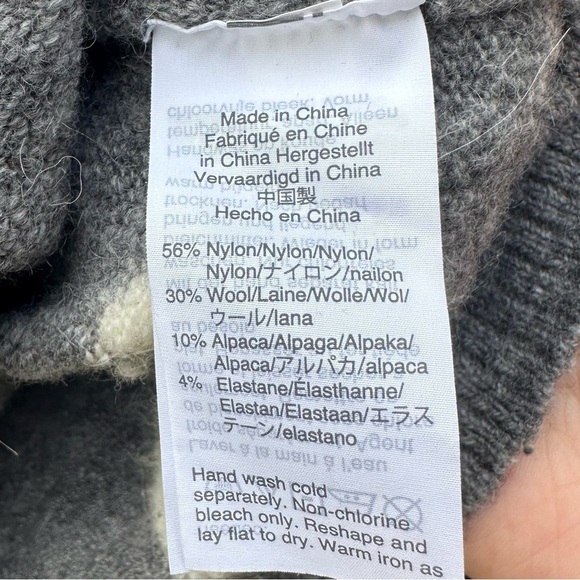 Madewell Heart Dot Balloon Sleeve Pullover Sweater Sz XS - Picture 6 of 13